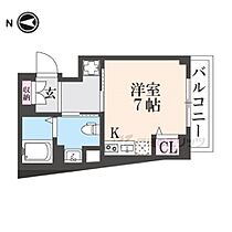 ヴィラ東山本町 208 ｜ 京都府京都市東山区本町4丁目（賃貸マンション1R・2階・23.43㎡） その2