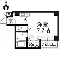 ハイムエルベ 304 ｜ 京都府京都市下京区岩上通下魚棚下ル南八百屋町（賃貸マンション1R・3階・24.70㎡） その2