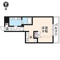 京都府京都市右京区西院西田町（賃貸マンション1R・3階・22.30㎡） その2