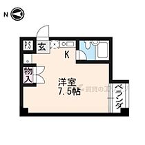 京都府京都市中京区壬生東土居ノ内町（賃貸マンション1R・4階・18.00㎡） その2