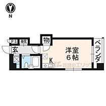 京都府京都市右京区太秦井戸ヶ尻町（賃貸マンション1K・3階・18.90㎡） その2