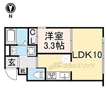 京都府京都市右京区西院松井町（賃貸マンション1LDK・1階・31.75㎡） その1