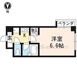 間取図画像 1K