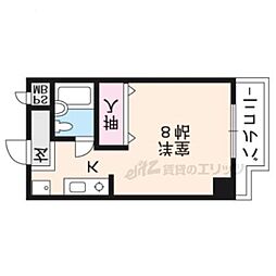 グラン・パレ 1Kの間取図画像