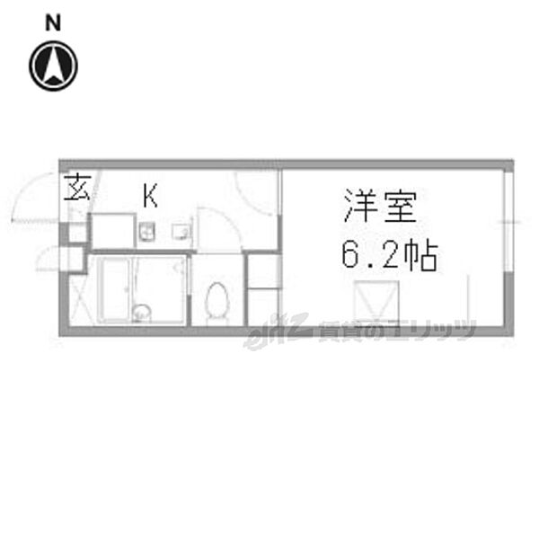 レオパレスMOON LIGHT 105｜京都府京都市中京区西ノ京西月光町(賃貸アパート1K・1階・19.87㎡)の写真 その2