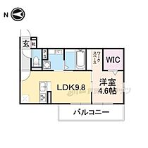 京都府京都市山科区北花山大林町（賃貸アパート1LDK・3階・41.01㎡） その2