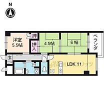 京都府京都市伏見区竹田桶ノ井町（賃貸マンション3LDK・5階・62.55㎡） その1