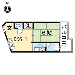 🉐敷金礼金0円！🉐京都地下鉄東西線 御陵駅 徒歩5分