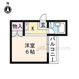間取図画像 1K