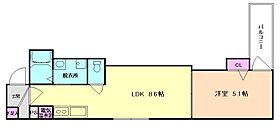 大阪府大阪市西淀川区姫里1丁目（賃貸アパート1LDK・3階・31.18㎡） その2