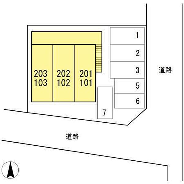 セジュールトロア ｜新潟県新潟市西区ときめき西2丁目(賃貸アパート1K・1階・22.77㎡)の写真 その12