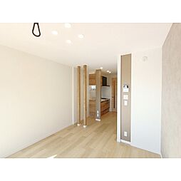フレグランスヴィラ　B 2階ワンルームのリビング/ダイニング