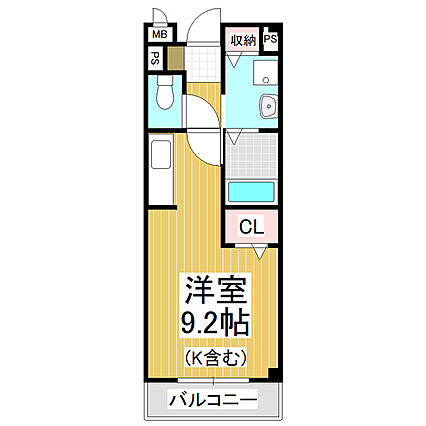 アベニールハイムA_間取り_0