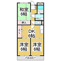 グリーン・ビレッジ  ｜ 長野県長野市大字石渡（賃貸マンション3DK・2階・59.32㎡） その2