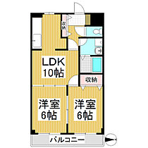 レジデンス三輪  ｜ 長野県長野市三輪2丁目（賃貸アパート2LDK・3階・50.00㎡） その2