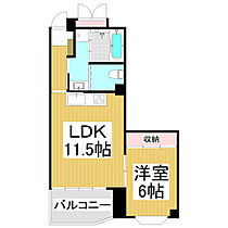 メディカル権堂703  ｜ 長野県長野市大字鶴賀権堂町（賃貸マンション1LDK・7階・45.83㎡） その2