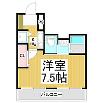 ダイアパレス長野大通りI  ｜ 長野県長野市大字三輪三輪田町（賃貸マンション1K・8階・26.00㎡） その2