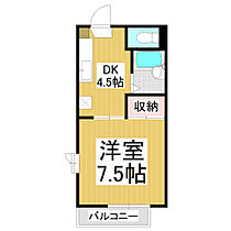 レーベン海野  ｜ 長野県長野市大字小柴見（賃貸アパート1DK・2階・24.71㎡） その2