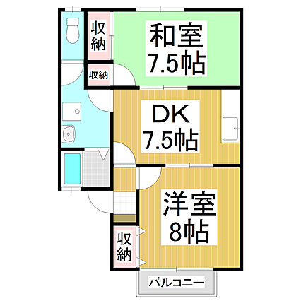 ニューハピネス宮沖C_間取り_0