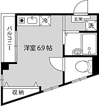 ヒューマンプラザ  ｜ 東京都調布市国領町4丁目33-31（賃貸マンション1R・4階・19.44㎡） その2