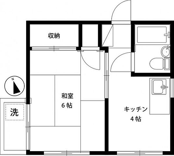 メゾンドールＦＴ 402｜東京都調布市西つつじケ丘1丁目(賃貸マンション1K・4階・22.77㎡)の写真 その2