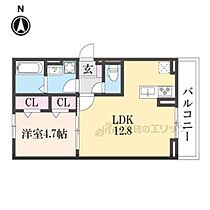 滋賀県彦根市古沢町（賃貸アパート1LDK・2階・41.68㎡） その2