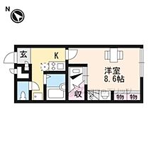 滋賀県彦根市高宮町（賃貸アパート1K・2階・23.18㎡） その2