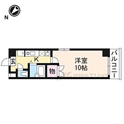 アートプラザ南笠 1Kの間取図画像
