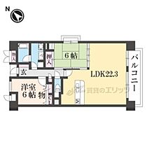 ローレルコート草津  ｜ 滋賀県草津市渋川1丁目（賃貸マンション2LDK・13階・76.43㎡） その2