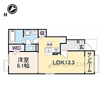 滋賀県東近江市建部日吉町字竹ヶ鼻（賃貸アパート1LDK・1階・50.01㎡） その2