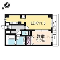 ベルヴィ　オウミ 211 ｜ 滋賀県草津市上笠4丁目（賃貸マンション1LDK・2階・42.49㎡） その1