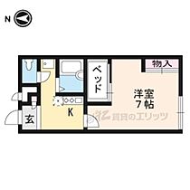 レオパレスパンプキンハウス 104 ｜ 滋賀県大津市月輪3丁目（賃貸アパート1K・1階・21.81㎡） その2