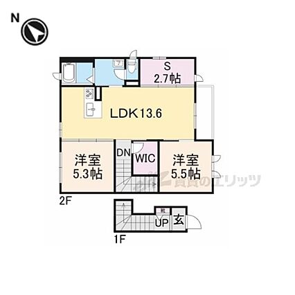 シャーメゾンSTデュオコート_間取り_0