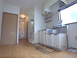 京阪石山坂本線 松ノ馬場駅 徒歩8分の賃貸アパート 1階2DKのリビング/ダイニング