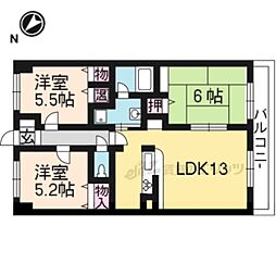 間取図画像 3LDK