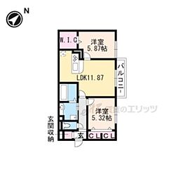 JR東海道・山陽本線 草津駅 徒歩21分の賃貸アパート