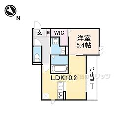 FAROUCHE 1LDKの間取図画像