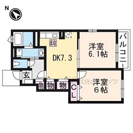 エアリーストリートA_間取り_0