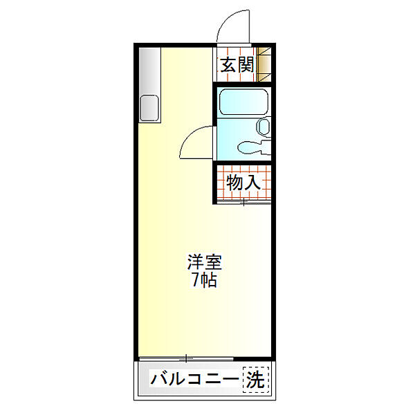 STハイツ 202｜神奈川県小田原市本町４丁目(賃貸アパート1R・2階・19.02㎡)の写真 その2