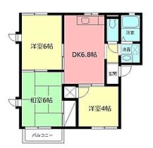 神奈川県南足柄市駒形新宿（賃貸アパート3DK・2階・46.50㎡） その2