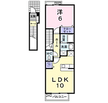 クラール曽比Ｂ 202 ｜ 神奈川県小田原市曽比1728-1（賃貸アパート1LDK・2階・42.37㎡） その2