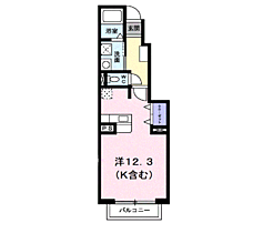 プラシード・II 102 ｜ 神奈川県小田原市飯泉782-4（賃貸アパート1R・1階・33.15㎡） その2