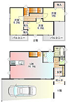 WH-R 1 ｜ 神奈川県小田原市酒匂２丁目（賃貸一戸建3LDK・1階・81.15㎡） その2