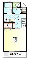 クワ　フェリーチェ 1C ｜ 神奈川県小田原市曽比（賃貸アパート1K・1階・27.22㎡） その2