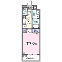 ＭＩＲＡＩＺ　II 102 ｜ 神奈川県小田原市扇町５丁目250-1の一部（賃貸アパート1K・1階・27.02㎡） その2