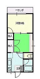 グローバル・ハイム 2Kの間取図画像