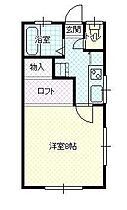 山形県山形市鳥居ケ丘（賃貸アパート1K・2階・28.09㎡） その2