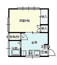 山形県山形市篭田3丁目（賃貸アパート1DK・1階・24.79㎡） その2