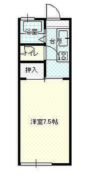 山形県山形市大字片谷地(賃貸アパート1K・2階・19.83㎡)の写真 その2