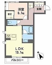 山形県山形市小白川町1丁目（賃貸アパート1LDK・2階・52.14㎡） その2